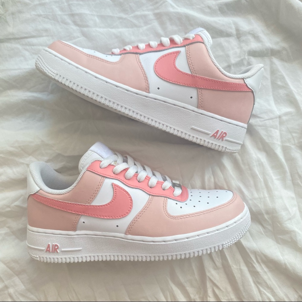 Nike Air Force 1 custom in Pink
